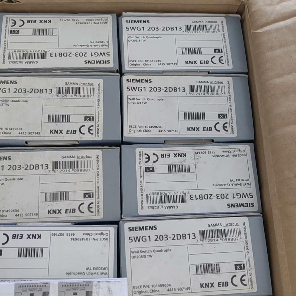 （议价）子楼宇5WG1203-2DB13触摸开关