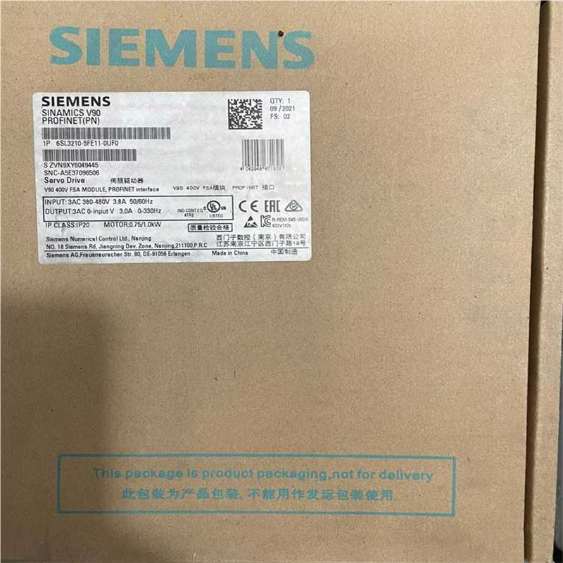 V90 400V驱动器6SL3210-5FE10/11/12/13/15/17-4/8/5/0UA0~议价