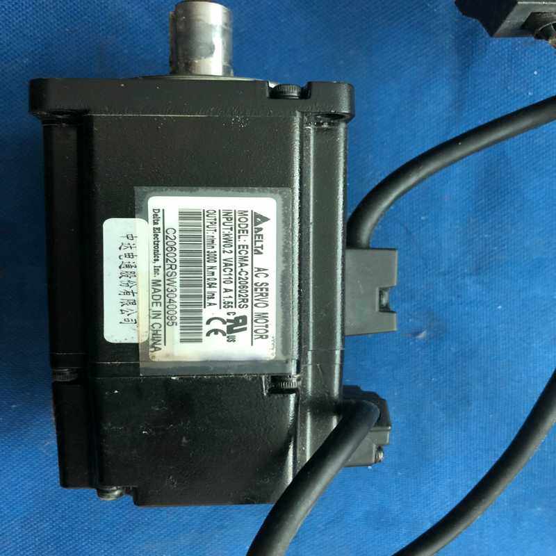 台达B2伺服电机 ECMA-C20602RS ，200W，拆（崽载电子）