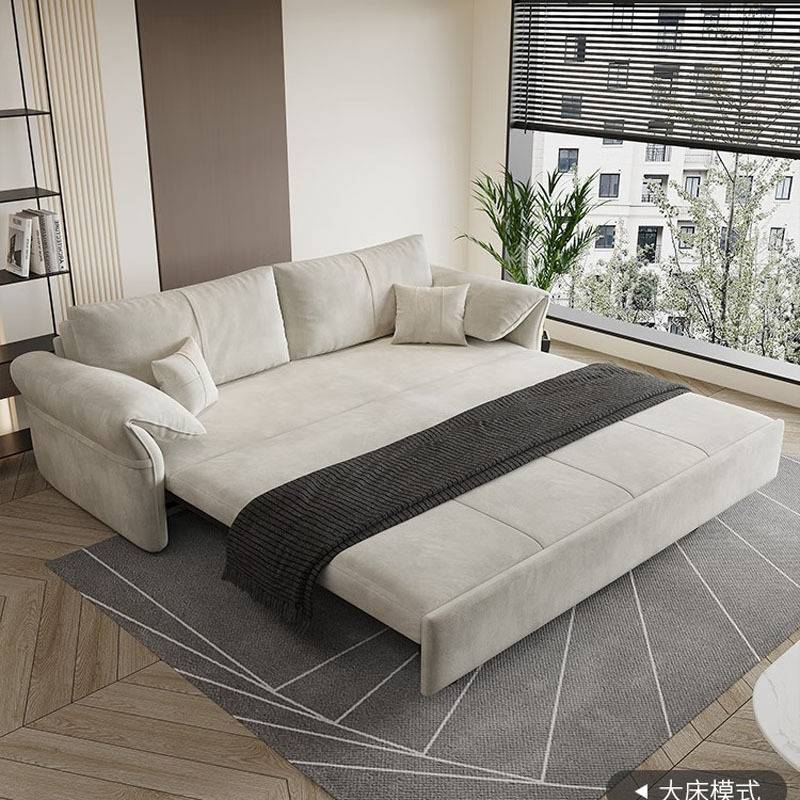 大象耳朵单人双人储物沙发两用折叠小户型客厅多功能沙发床乳胶款