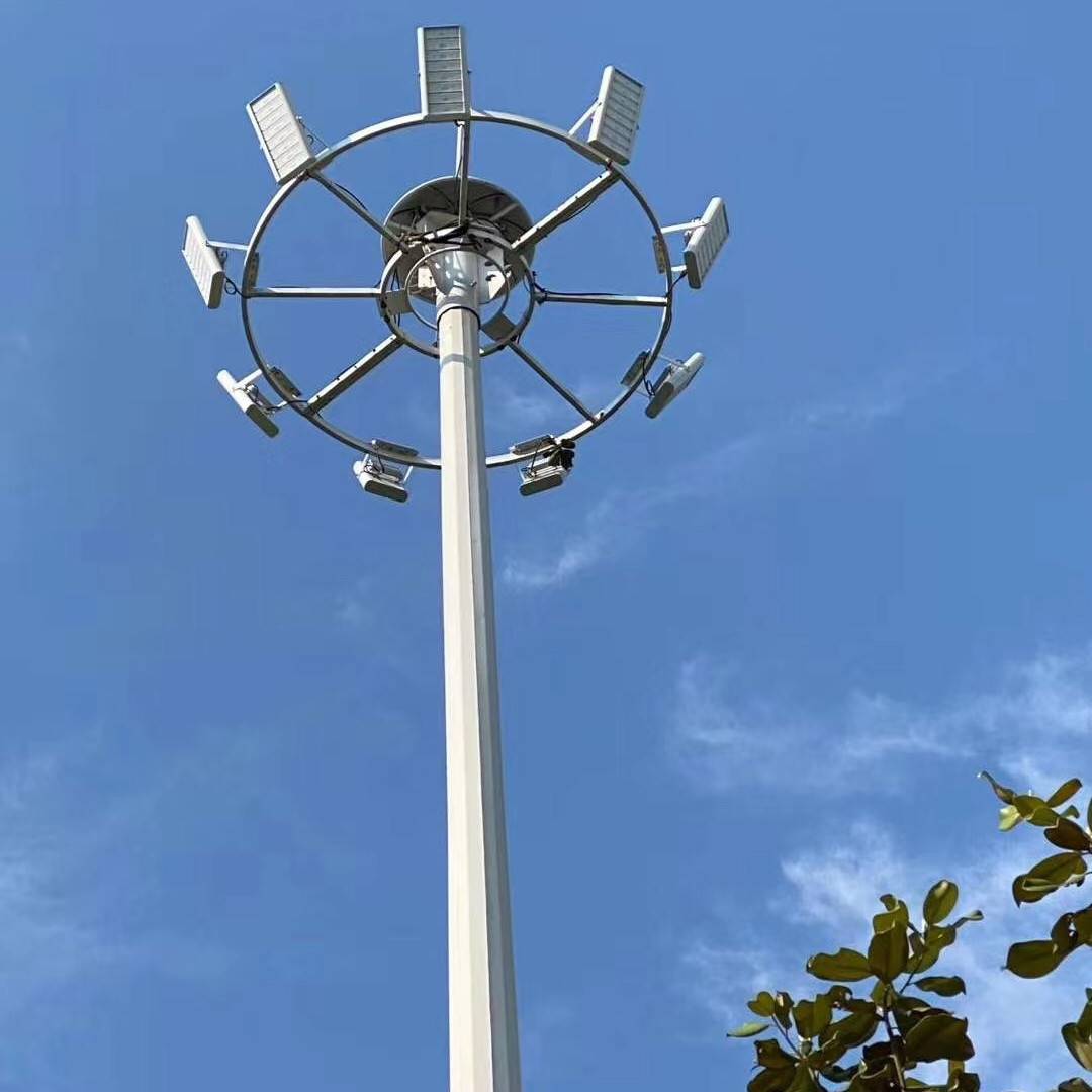 高杆灯厂家 升降式LED高杆灯 15米30米码头广场足球场集成高杆灯