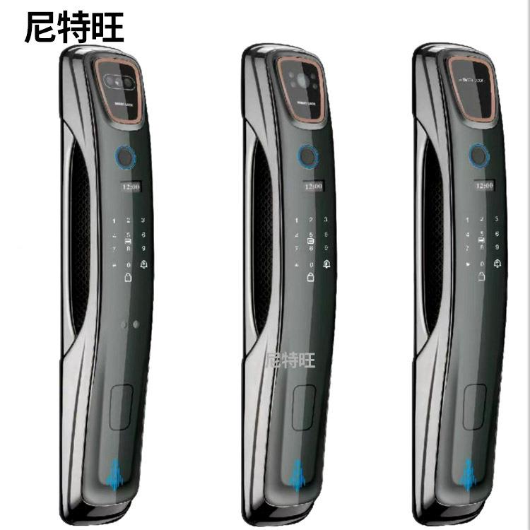 人脸识别指纹锁可视电子密码锁家用防盗门锁全自动入户门智能门锁