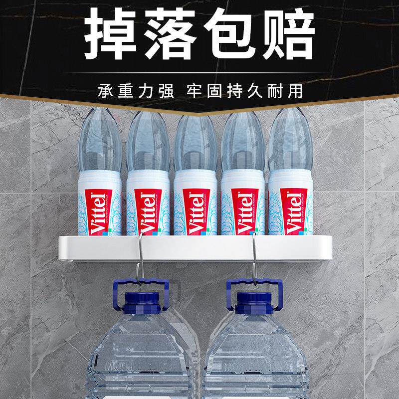 马桶置物架方卫生间浴室壁挂BL-2259空太铝免打坐孔洗漱上台便器