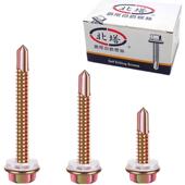 国北塔钻尾螺标丝钉高强度自EAM攻瓦丝彩钢固外六角燕尾钉自美钻