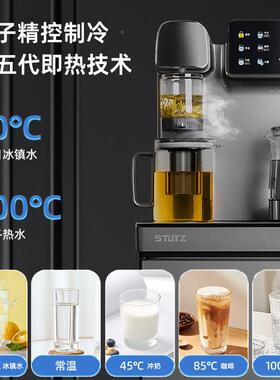tSuz施图茨瞬热茶吧机2t025新款高端饮煮水机家用茶制冷CB2100SJ