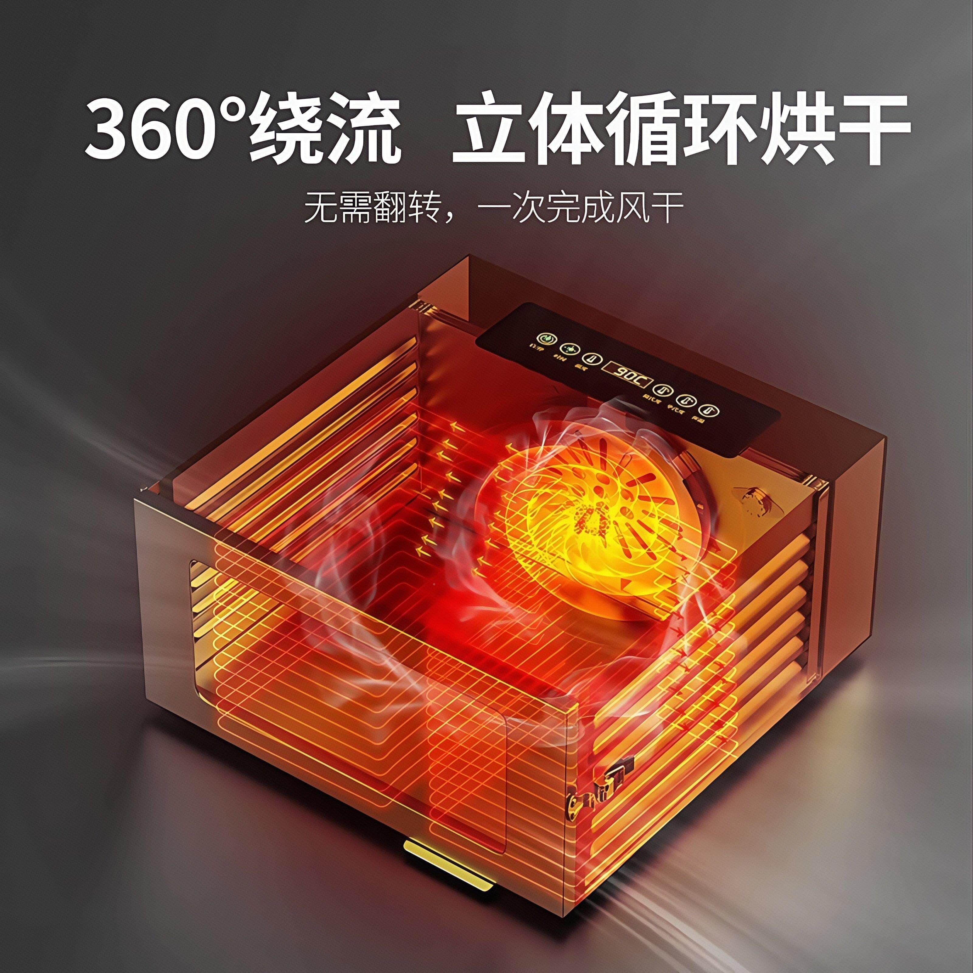 物德国UK干果C机水果食品烘干机LT-163家用蔬干菜食风小型商用宠