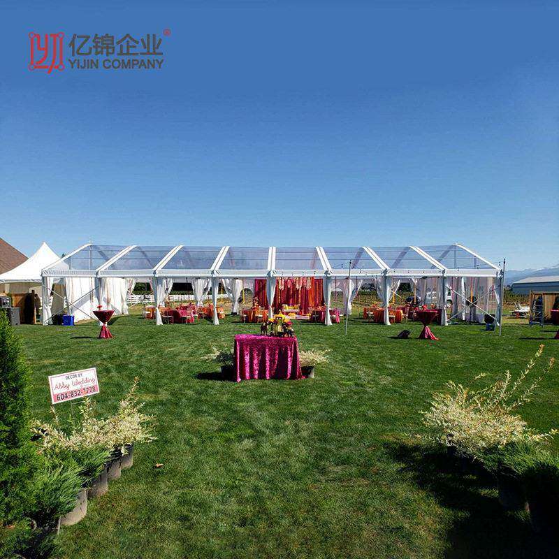 草坪露天透明星空屋顶帐篷婚礼婚庆仪式聚会篷房可拆装活动篷房