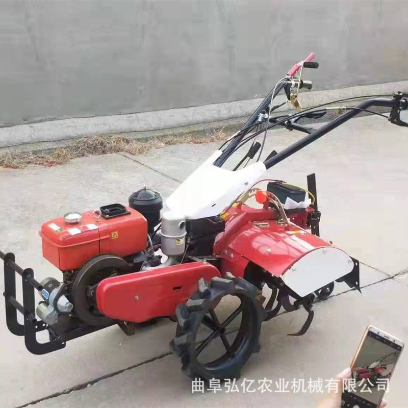 厂家供应8马力水冷微耕机山地开荒松土旋耕机果园种植开沟起垄机