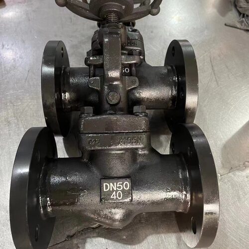 NKJ41H-40C锻造A105真空截止阀 真空隔离截止阀 水封式真空截止阀