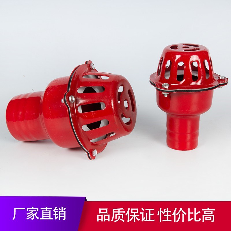 1-8寸抽水管阀门止回阀水泵底阀过滤器塑料蓬头塑料铁皮硬管过滤图片