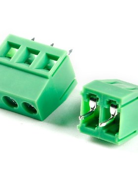 KF128-5.0-7.5-2P-3P螺钉式300V10A可拼接5.08mm PCB接线连接端子