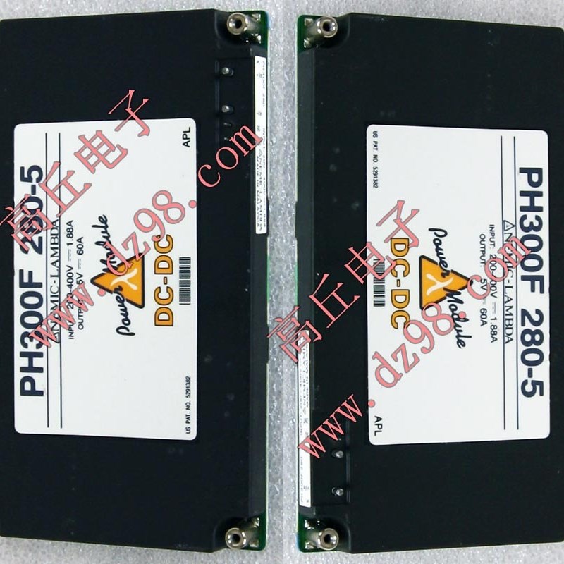 LAMBDA PH300F280-5电源模块 输入200-400V 输出5V 60A