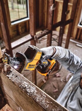 DEWALT得伟DCS369充电马刀锯无刷电动往复锯多功能家用切割电锯