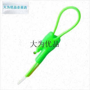 无结竿稍自锁扣钓鱼主线组锁紧定位豆空L心护线绳套管快锁卡扣配,