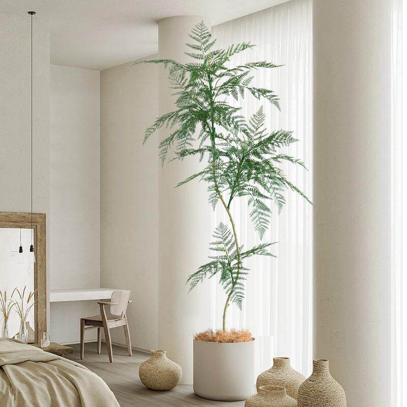 大型蓝花设楹仿真花摆假花仿真绿植室内客厅商盆71826042场直播间