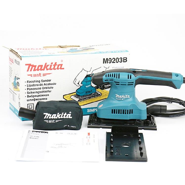 新品maki砂ta片WRFM9203B平板式砂光机机打磨机木工纸砂纸打磨机