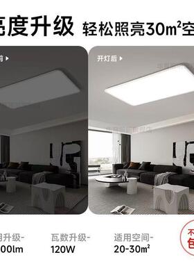 全光谱吸护顶灯26285简约现代超薄房间卧室灯眼客灯厅灯大厅主灯