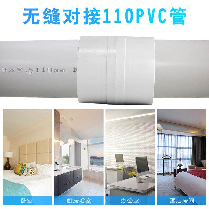 110风圆形管道排扇2304管寸PVC道风机厨房生间排风扇换卫气扇抽风