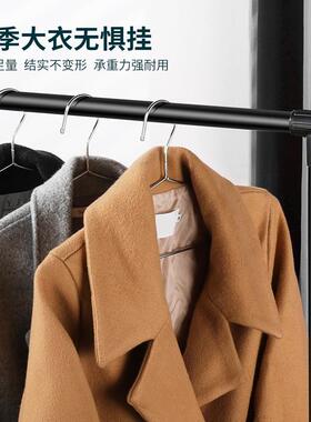 衣架家用挂F965JTM8衣大衣号50m男士大号加衣挂粗实心撑干c湿两新