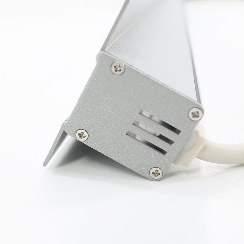 源头轮工led嵌式线条灯入廓灯线型铝槽灯户外防水u嵌入式线型明装