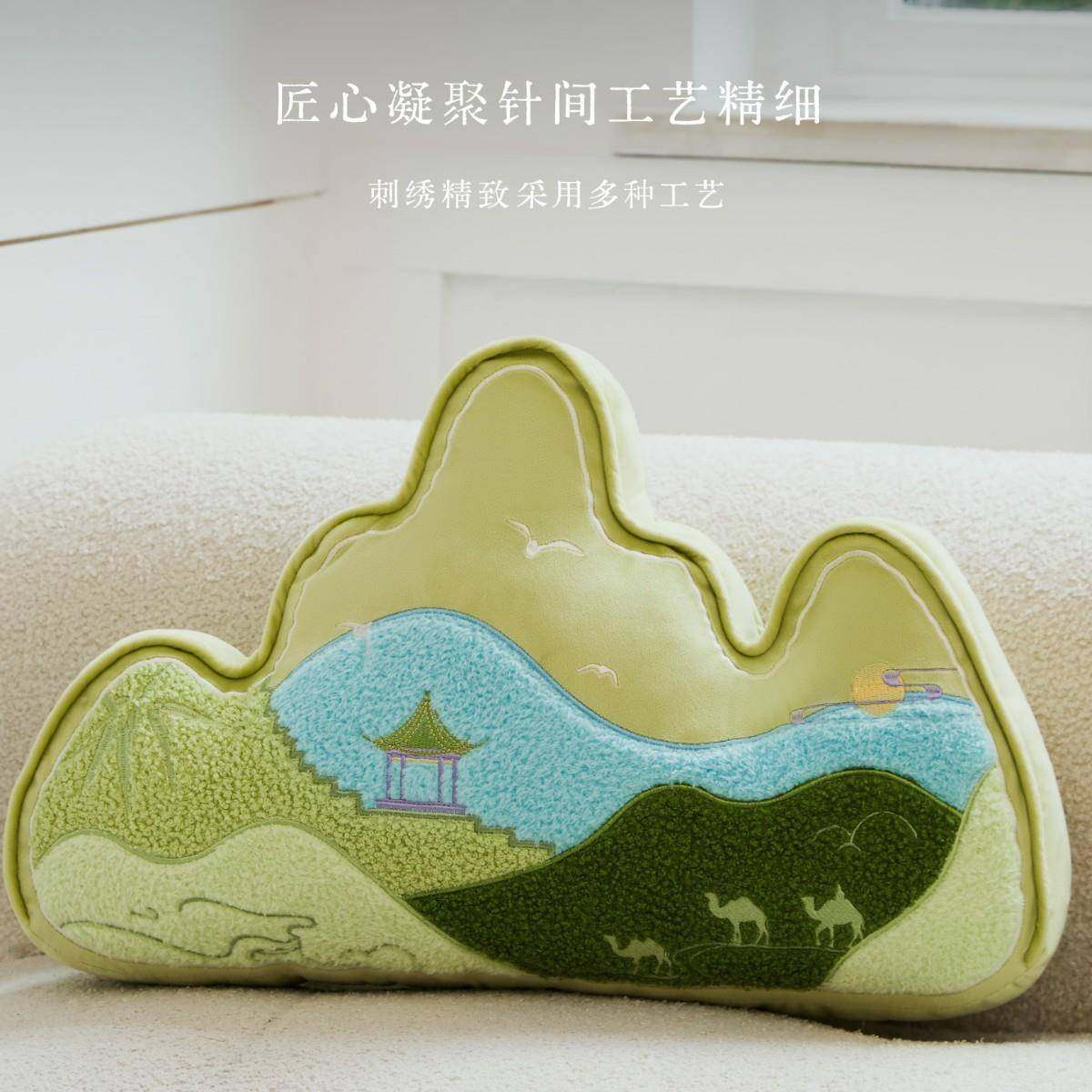 中式异形创意靠抱枕山靠客靠hhgdyyds厅沙发靠垫床头靠枕办公护腰,居家布艺,抱枕被,淘宝优惠券,粉丝福利购,淘宝优惠卷