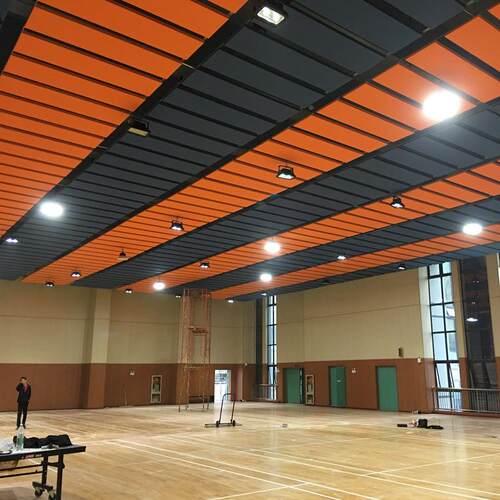广州铝声管家边艺框布软包酒吧大吸音降厅噪吸音体防火天221花吸