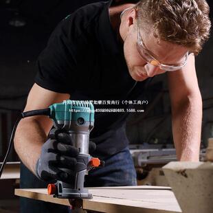 普力捷修边机多木功能雕刻机开槽木机开孔71356机工电动工具电其
