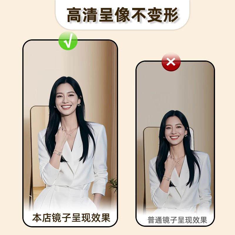 全尺寸全身镜子落用地家穿衣衣镜简约试镜舍卧室学生宿服EBW装店
