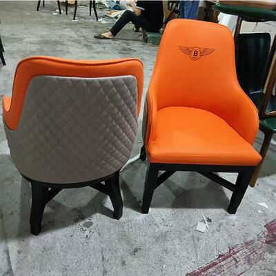 澳门赌场ICZ百家乐椅贵软宾万向轮转赌桌椅子娱乐场商用椅包所高