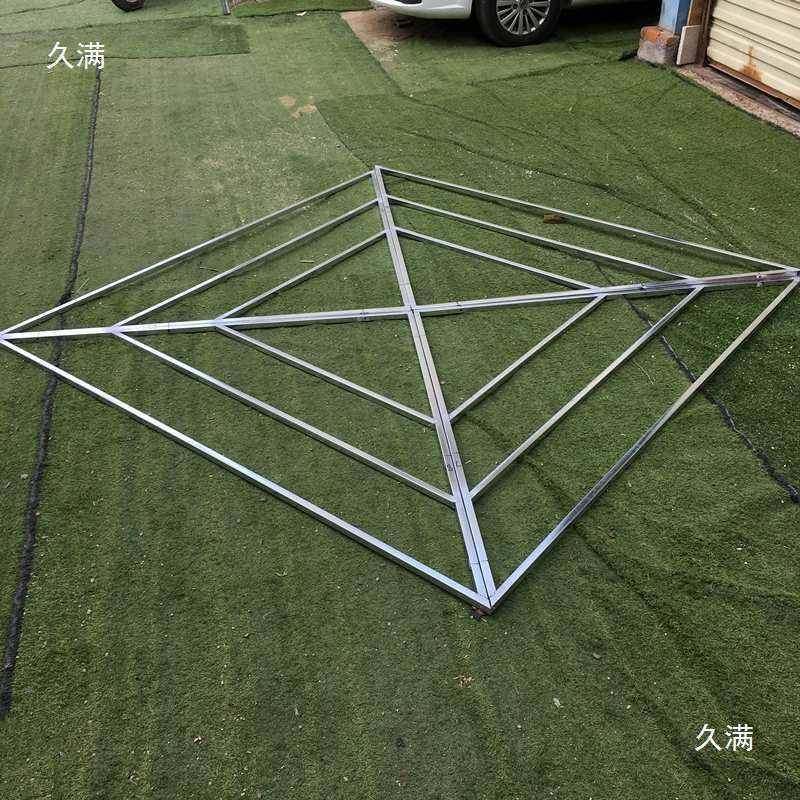 婚顶堂水晶铁礼艺方框吊顶悬挂架子拱门屏风路引云纱形thu+hloh挂