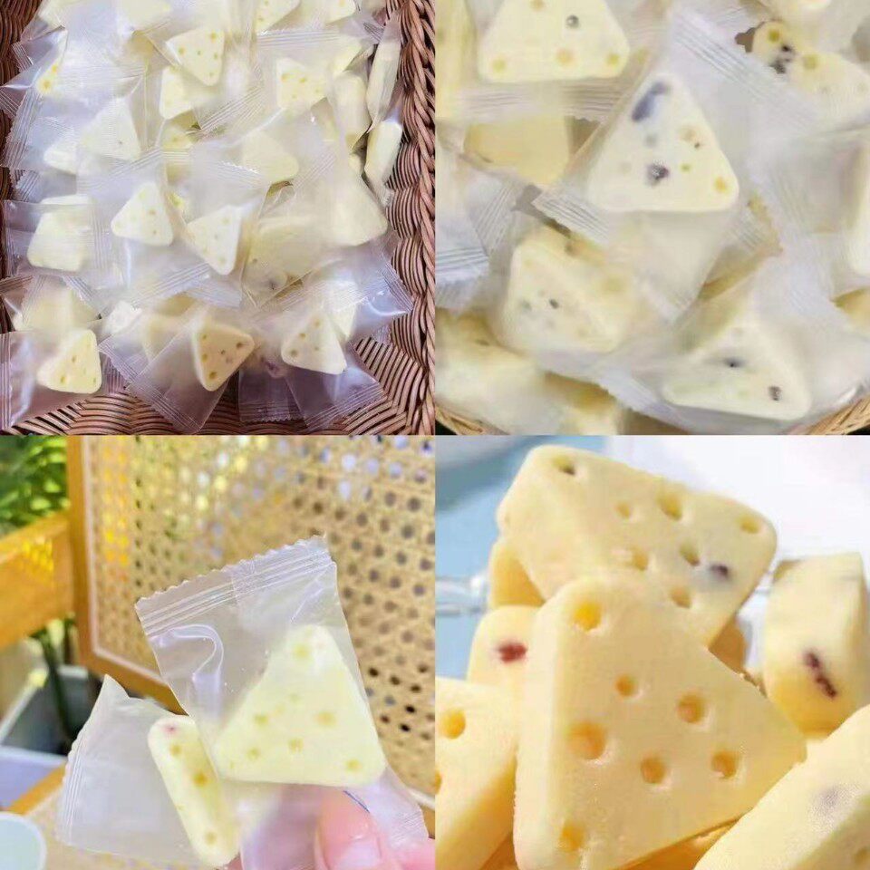 内蒙古鲜牛奶芝士奶酪奶酥独立包装孕妇补钙奶干零食奶制品即食