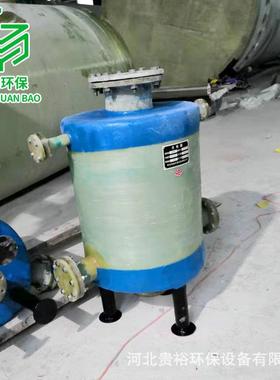 真空罐玻璃钢虹吸桶自吸桶高1-100压引桶水罐FP真R空吸水酸碱液体