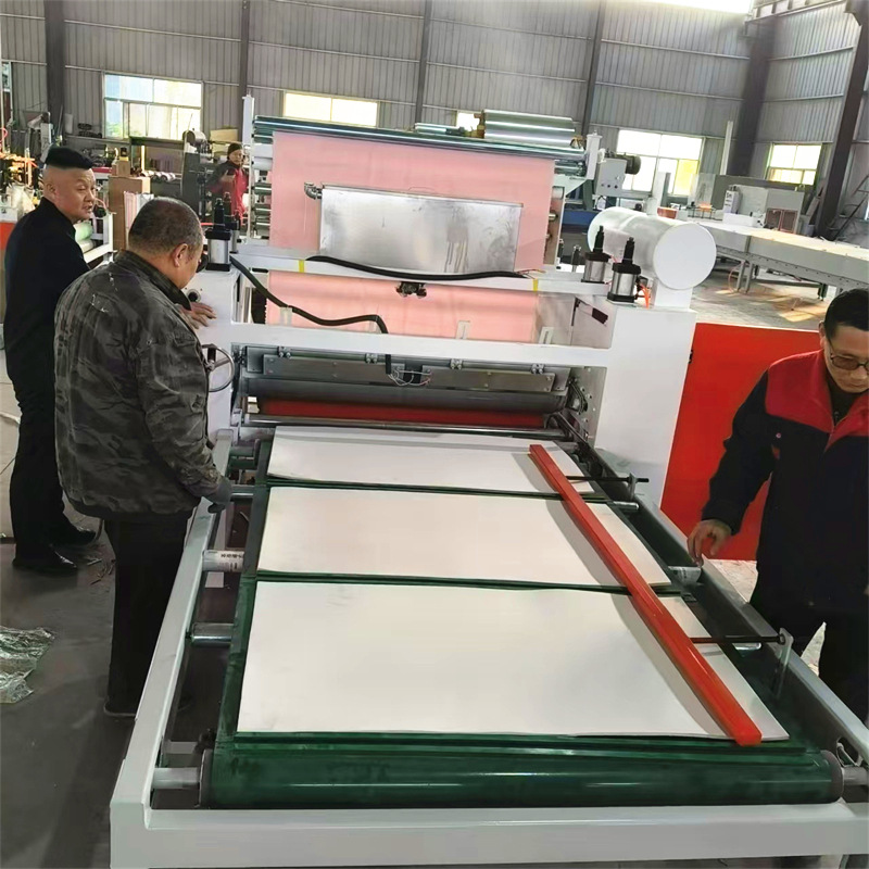 汽车坐垫EVA海绵毛绒布贴合机 布料卷材热熔胶复合机 泡棉涂布机