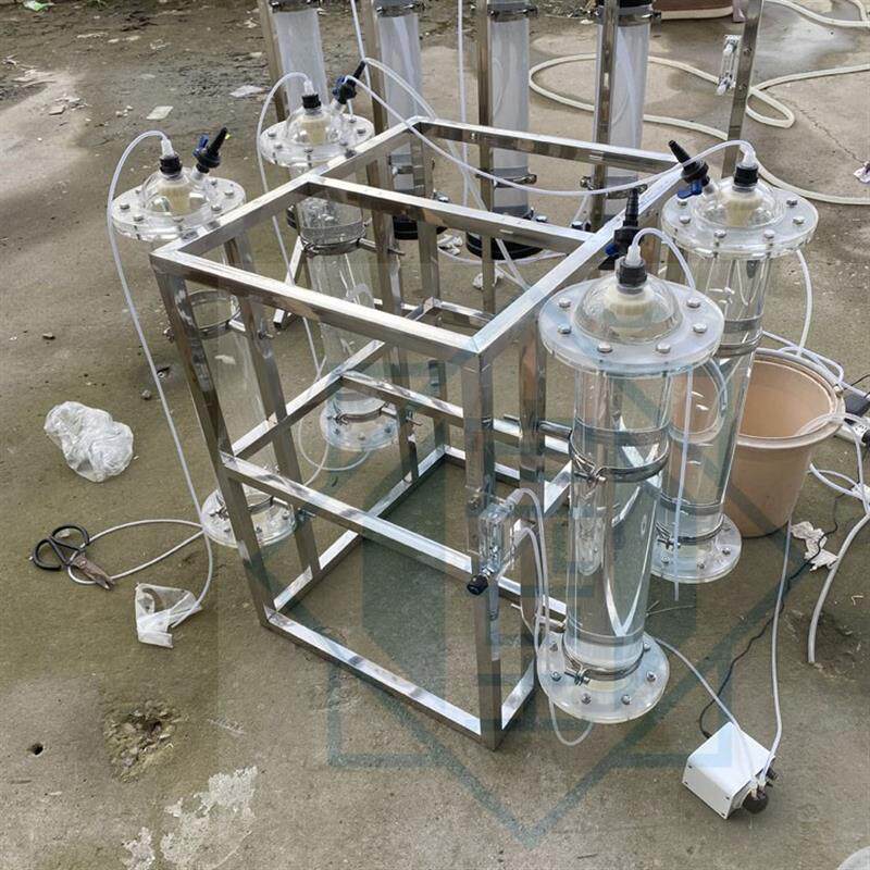 现货实验室小型离j子交换柱 容积200ml 500ml 有机玻璃树脂柱 层