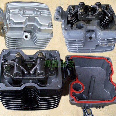 摩托车CG125力帆CG150珠江175方形宗申国2欧三顶杆机排气缸头