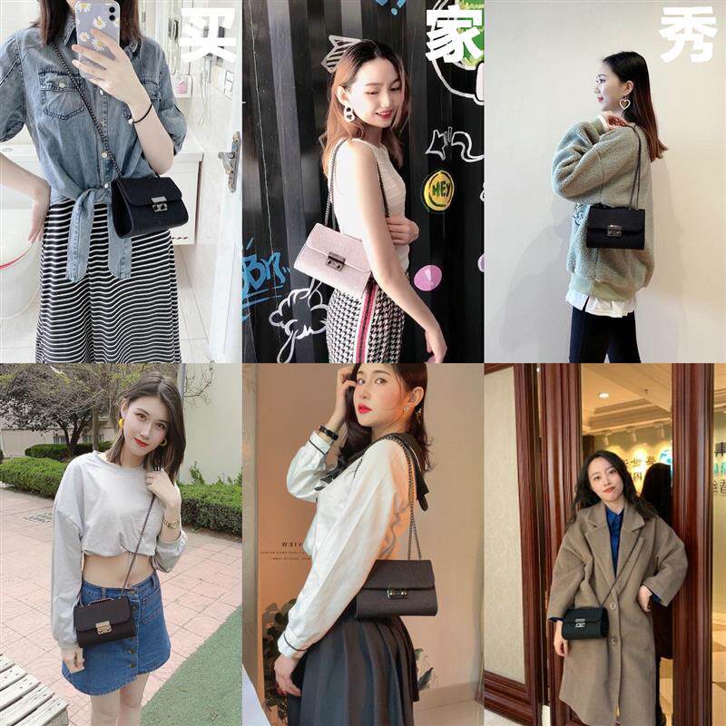 2024新款秋冬季百搭小众高级感迷你小个子手机包链条斜挎小包包女