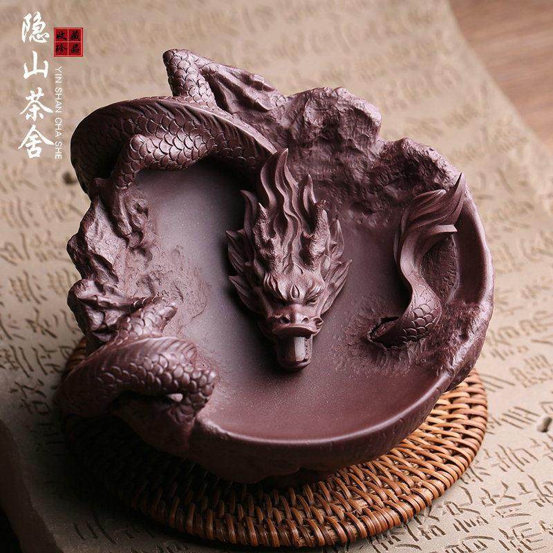 宜兴原矿紫砂主人杯茶杯龙腾四海品茗杯名家刘凤俊纯手工功夫茶具,餐饮具,茶杯,淘宝优惠券,粉丝福利购,淘宝优惠卷