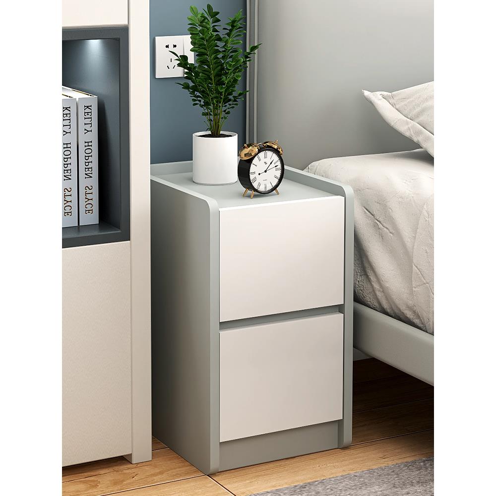 简约小户型床头柜家用儿童迷你新款带锁超极窄免安装卧室床边2025
