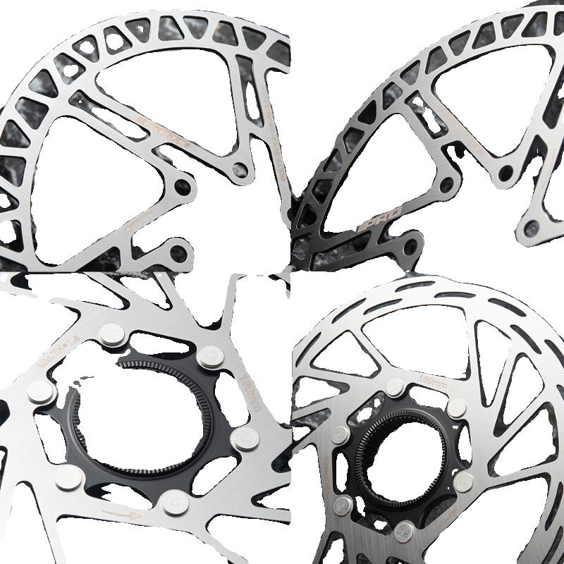 IIIPRO山地自行车超轻中锁碟片160mm180六钉碟盘刹车片140公路