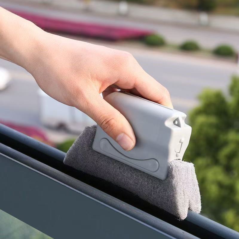 擦窗户缝隙凹槽清洁刷工