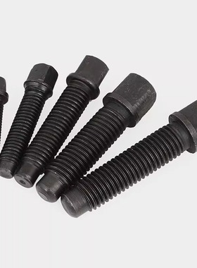 8.8级刀台丝刀架螺丝45#钢四方头带垫凸端紧定螺丝方头螺栓M8-M30