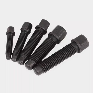 8.8级刀台丝刀架螺丝45#钢四方头带垫凸端紧定螺丝方头螺栓M8-M30