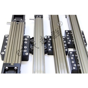 现货重型同步带直线滑台模组 57 86步进马达模组 高精度滑台 高速