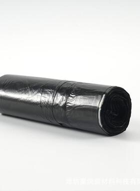 黑色大容超NQK量家双面厚实计垃圾袋用抽绳收口设承重强耐撕扯防