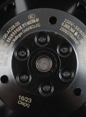 德国口R2散E190-WYUAO26-05230进V柜新风消毒空气净化器热离心风