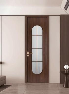 极窄复古开门法室式复门铝合金平开玻63818璃古门平内厨房书房复