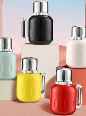 2025新款机械温显保焖茶家公壶313006不锈钢温壶大容量用办泡茶壶