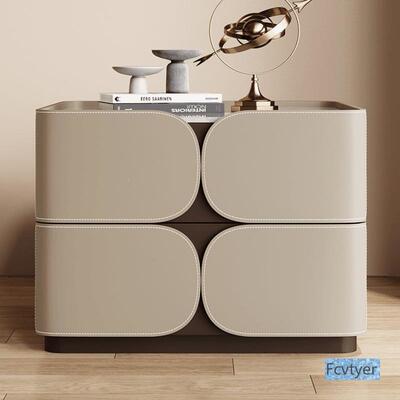 米澳拉皮柜整装大EON马鞍床实木头柜床简边意式约现代卧室尺寸新