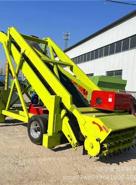 青IIR取饲草料草机窖切割送料挖料车动发酵池贮内升降五米自取料