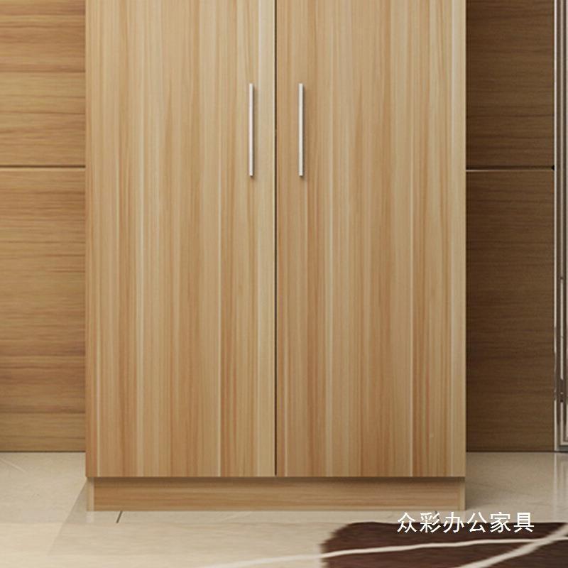 二门更衣柜简帽易衣ULA木柜员工室浴宿舍质更衣柜浅胡桃色健身房